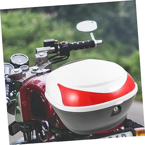 HEALEEP Motorbike Tail Box Plastic Practical Helmet Storage Box — view 6