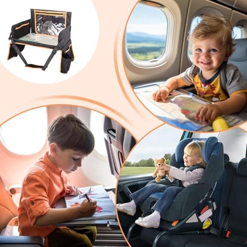 Children's Travel Tray Desk Tablet Holder Stand — view 4