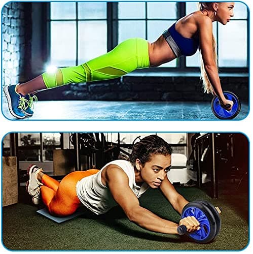 AERLANG 7-IN-1 Ab Roller Wheel Set With, 2 Push-up Bars, Resistance Band, Skipping Rope, Hand Grip And Knee Pad, Fitness Workout At Home Gym, Multi-functional Sports Equipment Father's Day Gifts — view 5