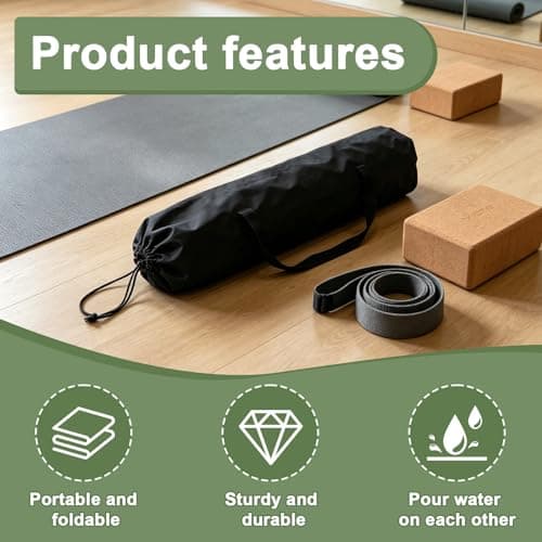 TONGIHS 2 Pcs Tripod Bag, for Cooling Pads, Fishing Tackle, Rugs,Black — view 4