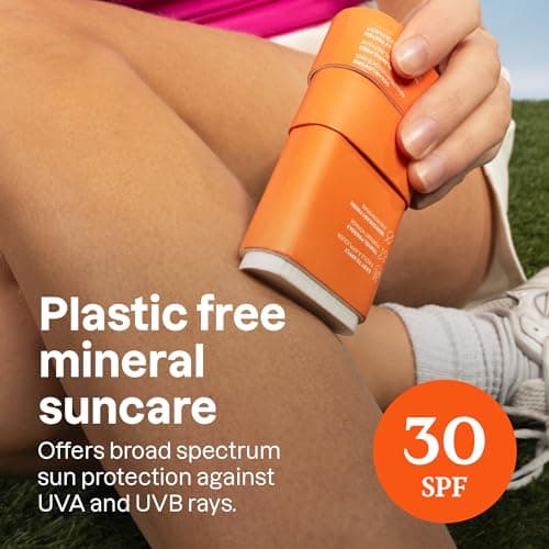 ATTITUDE Mineral Sunscreen Stick with Zinc Oxide, SPF 30, EWG Verified, Plastic-Free, Broad Spectrum UVA/UVB Protection, Dermatologically Tested, Vegan, Orange Blossom, 60 g — view 2