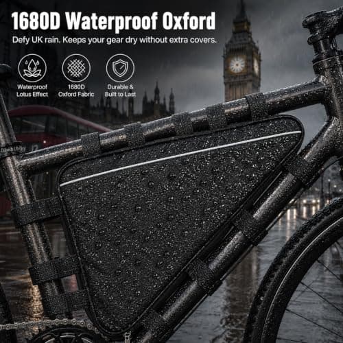 Ebike Battery Bag Triangle Bike Frame Bag, Electric Bicycle Kit Case — view 3