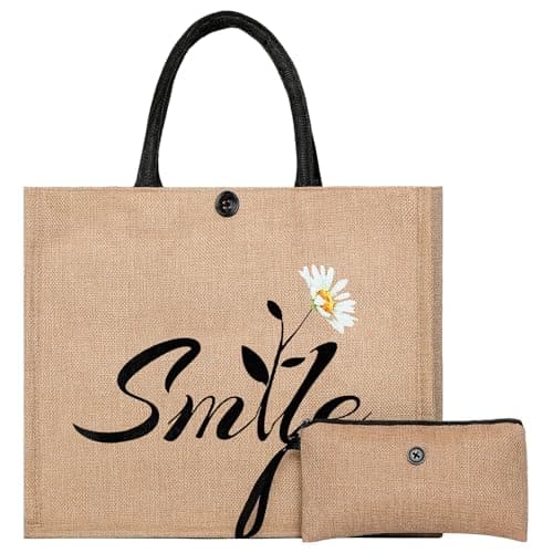 WORPICE Beach Bag - Large Beach Bags for Women, Women Straw Beach Tote Bag Waterproof, Summer Handle Tote, for Beach Travel Holiday Swimming