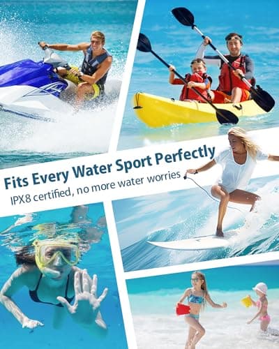 YOSH Waterproof Phone Pouch [Side Button Friendly] 2 Pack, Fits Up to 7.2" — view 6