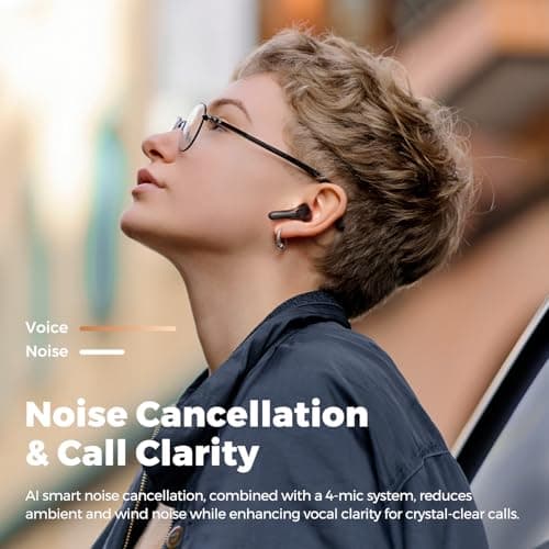 SoundPEATS Air5 Lite Wireless Earbuds with Hi-Res Audio Black — view 6