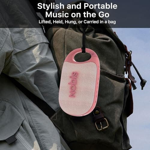 NOBIS Clip Portable Bluetooth Speaker, Up to 24H Playtime, IP68 Waterproof — view 2