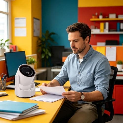 Air Circulator Fan 100-speeds Adjustable USB Rechargeable — view 3