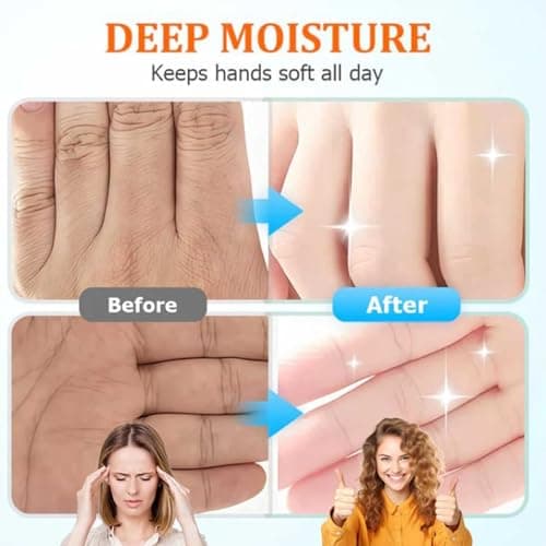 Portable Long Lasting Moisturizing Hand Cream, Hand Moisturizing Essence - 4 Pack Moisturizing Skin Care Cream for Hands & Body, Travel Size Skincare Creams,Instant Hydration (1BOX) — view 4