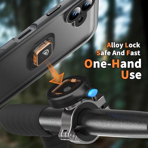 Cozycase 1S Lock/Unlock Waterproof Bike Phone Holder For iPhone 13 — view 6