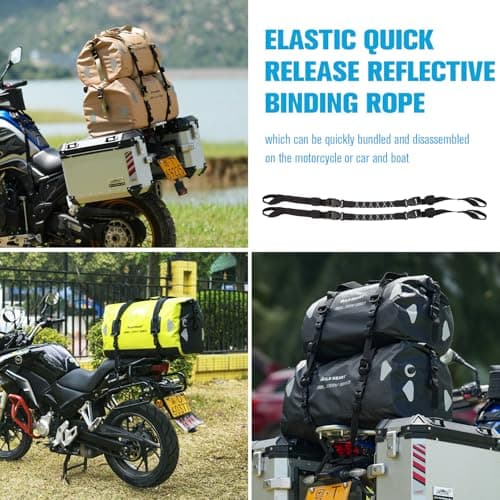 Willd Heart Waterproof Luggage Bag 40L 66L 100L with Welding Suitable for Canoeing Camping Rowing Motorcycle, Carbon Fiber Imitation, 100L, waterproof travel bag — view 6