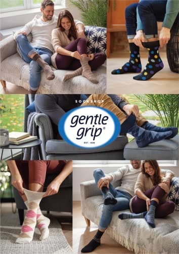 SockShop Gentle Grip Heat Holders Womens Socks - Thermal, Warm, Cosy, Gentle Cuff. Soft Top, Plain, 1 Pairs Size 4-8 (UK, Numeric, 4, 8, Regular, Regular, Pink) — view 3