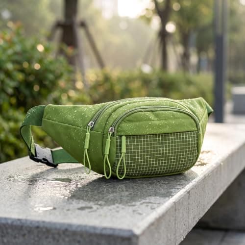 Rovelin Bum Bag with Adjustable Strap Running Belt and Waist Pack — view 3