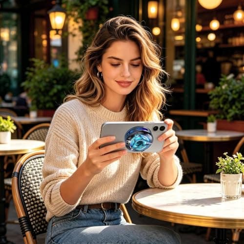 Magnetic Cooler 3.74x3.15x1.77 In For Phone Tablet Cooling With LED Display — view 6