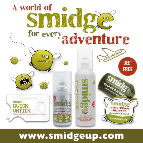 Smidge Midge and Mosquito-Proof Super Lightweight Head Net - Green, One Size — view 3