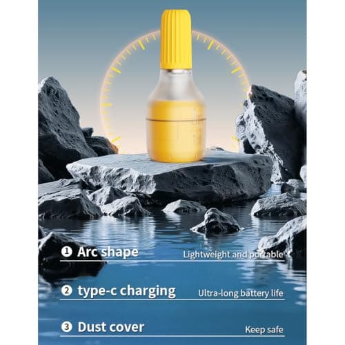 YipuVR Mini Nose Hair Trimmer for Men & Women,Gentle & Snag-Free — view 6