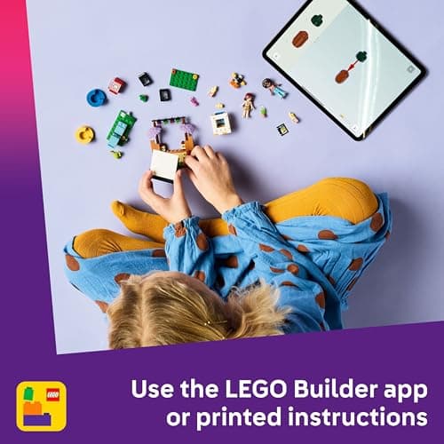 LEGO Friends Friendship Movie Night Toy for 6+ Year Old Girls - incl. 2 Mini Dolls, a Screen and a Light Brick Projector - Creative Building Set - 42642 — view 6