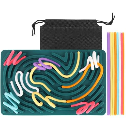 ddLUCK Sensory Activity Board for Autism ADHD, Fidget Toys for Kids Adults