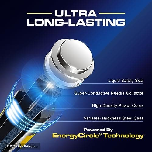Allmax D (LR20) Maximum Power Alkaline Batteries (12 Count) – 1.5V — view 3
