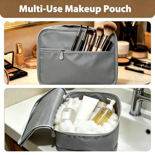 Mini Packing Cubes 6 PCS, 23x18x12CM Same Size Suitcase Organiser Bags, Packing Cubes for Suitcases Mini Set Only (Light Gray, 6 x Mini) — view 4