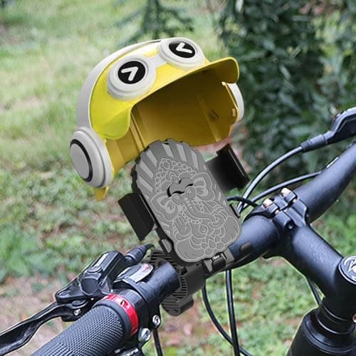 Tktouci Phone Holder for Motorcycle Navigation GPS Viewing Calling — view 3