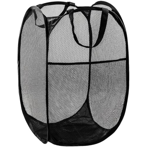 Laundry Hamper, Durable Pop Up Collapsible Laundry Baskets(36x36x60cm)