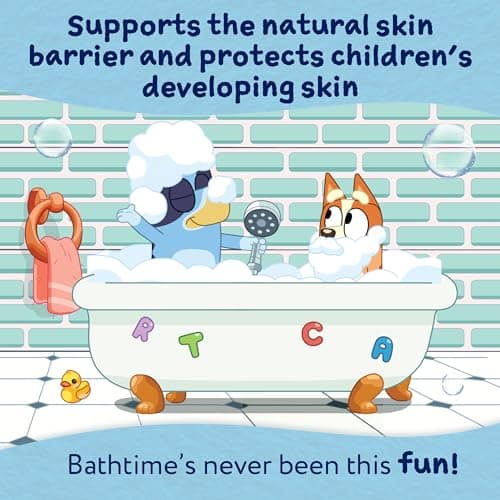 Childs Farm Kids Bluey Moisturiser, Bluey-Berry | Soothing, Moisturising & Hydrating | Suitable for Dry, Sensitive Skin, 200ml — view 3