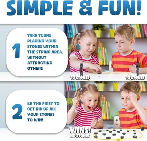 Magnetic Chess Game Portable Educational Checkers Game Logic Training Board Game for Kids Magnetic Chess for Family Gatherings-Combining Chess with Magnetic Game for Family Gathering and Travel — view 2