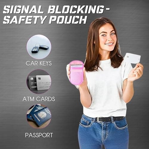 Faraday Pouch for Car Keys - Anti-Theft Car Key RFID/NFC Signal Blocker — view 4
