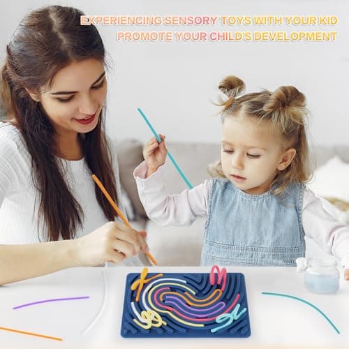 ddLUCK Sensory Activity Board for Autism ADHD, Fidget Toys for Kids Adults — view 6