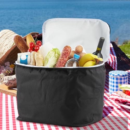 Daniel James 15L Insulated Cooler Bag - Large Leakproof Insulated Cool Bag for Lunch, Picnic, Beach & Travel - Water-Resistant & Leakproof Portable Cooler Box - Single or 2-Pack, 15-Litre (1) — view 3