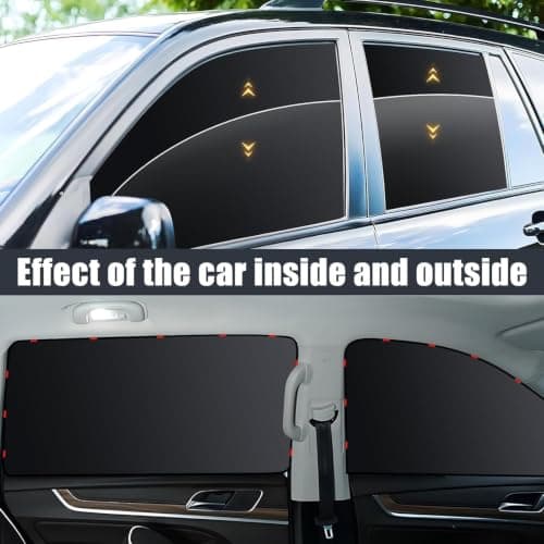 Magnetic Car Side Window Shade for Vauxhall Combo — view 2