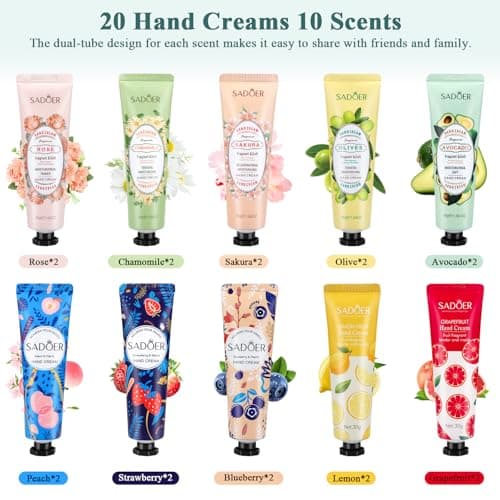 Hand Cream Gift Set, 20 PCS 30 g Hand Creams, Mini Hand Cream Multipack — view 2