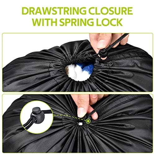 OTraki 2 Pcs Travel Laundry Bag 50x60 cm Drawstring Foldable Storage Bag — view 4