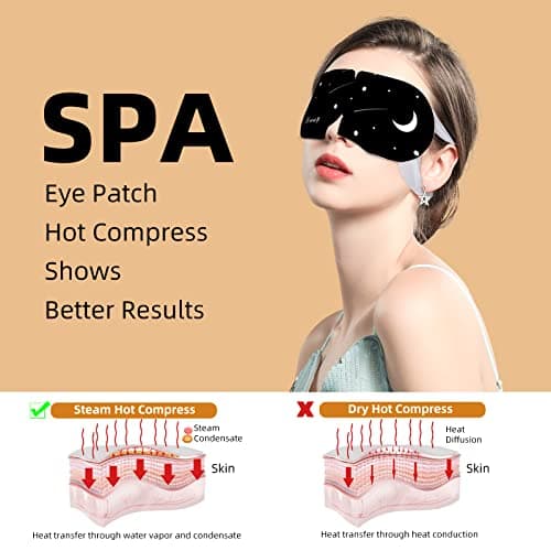 5 Packs Steam Eye Mask Warming Eye Mask Self Heating Eye Mask — view 5