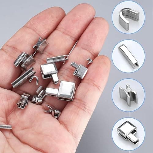 FEIGO Zip Repair Kit with Pliers, 81pcs Zipper Repair Set (#3#5#8#10), Metal Replacement Zipper Sliders & Stops for Jackets, Jeans, Bags, Luggage, DIY Sewing Kit — view 4