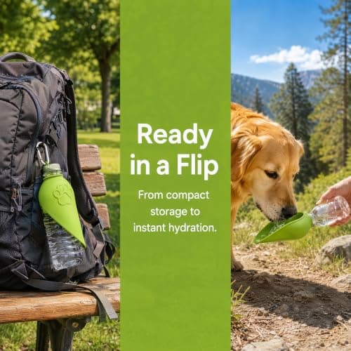 4 Pcs Dog Water Bottle Adapter, Silicone Leakproof Foldable Drinking Cap — view 5