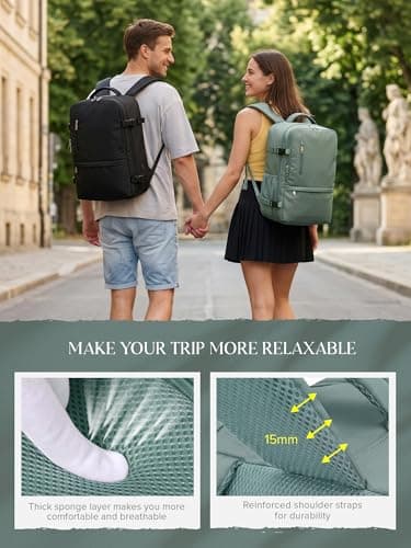 Hayayu Easyjet Cabin Bag 45x36x20 Underseat Travel Backpack Cabin Size — view 6