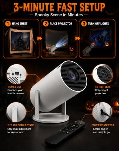 Haunt Beam Projector, Scary Haunted House FX & Fantasy Scenes — view 3