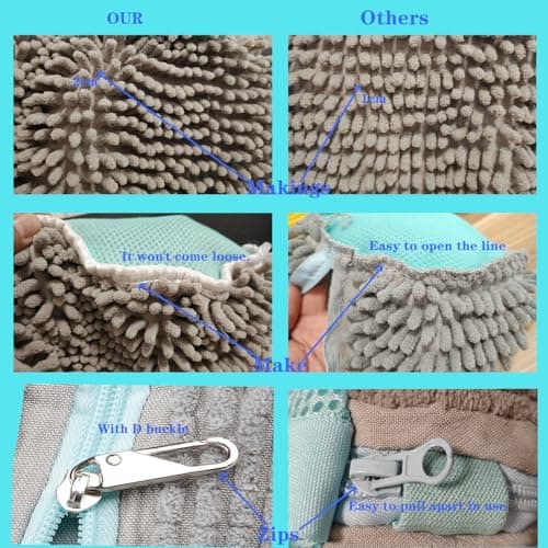 2Pcs Shoe Washing Bags for Machine-40x20cm Wash bag for Trainers-Grey — view 4