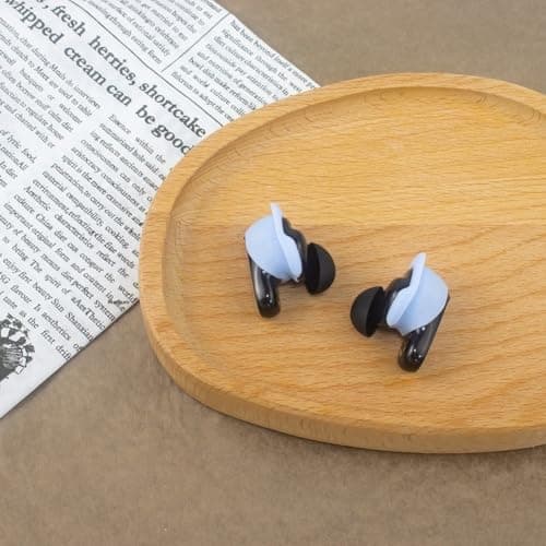 Silicone Ear Tips for Bose Earbuds, Soft Replacement Earplugs with Noise Isolation, Custom Fit Design for Secure Comfort, For Easy to Clean, 6-Pack(Black) — view 5