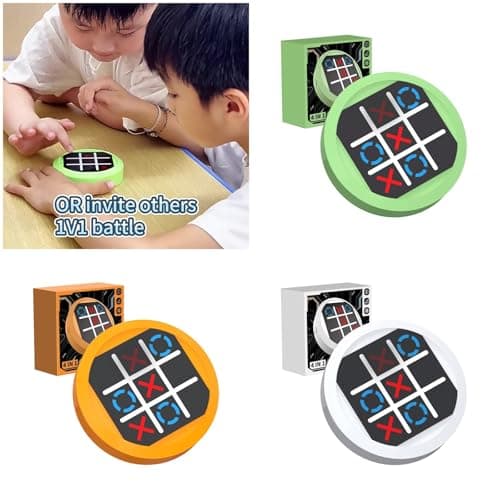 Children Puzzle Electronic Toy, Portable Travel Games, White — view 2