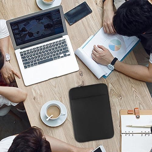 Laptop Sleeve Multifunction Computer Bag Stainless Steel Zipper 13 Inch — view 2