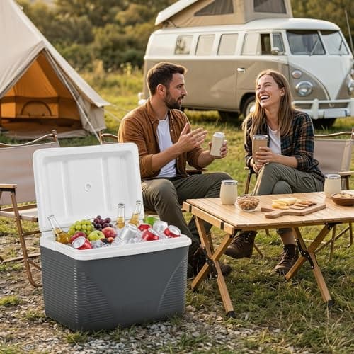 TANGZON 21 L Portable Hard Cooler Box, Heavy Duty Ice Chest (21L) — view 3