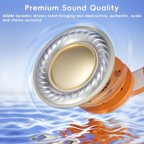 Candy Bila Kids Headphones with Mic for School Boys Girls Travel, 3.5mm — view 6