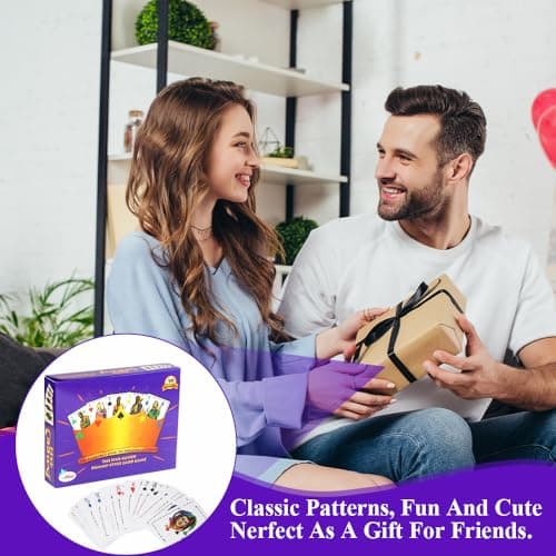 NAVESO Card Games Crown, Crown Playing Cards, Cro-wn Poker, Card Games for Families, Ca-rd Gam-es for 1 to 7 Players, Essential C-ard Game-s for Young Adults, Bring Joy to Friends — view 6