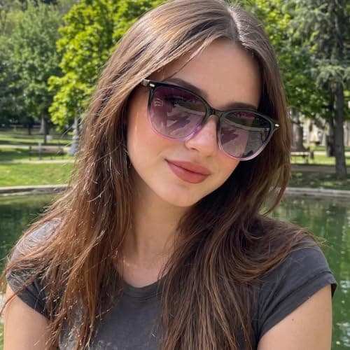 Myiaur 2 Pack Polarised Sunglasses Women Trendy for UV400 Protection — view 2