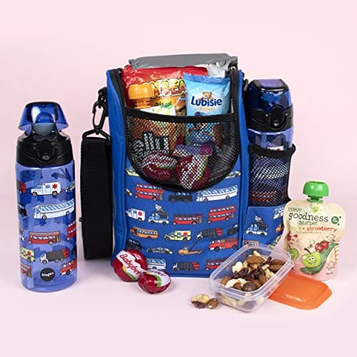 Fringoo 600ml Kids Water Bottle - Leakproof, Straw & Lock Lid - 14 Designs — view 5