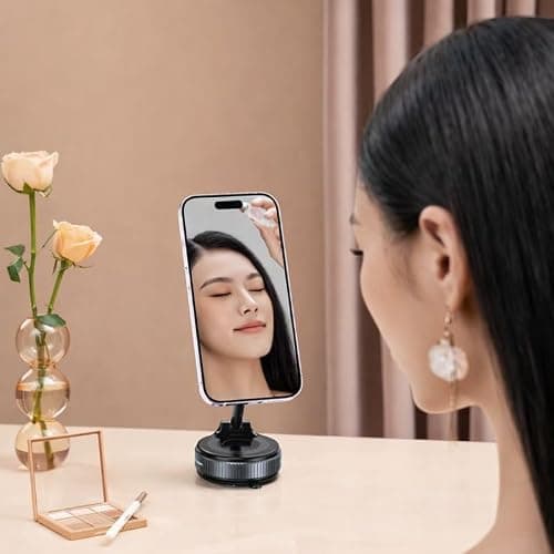 wowtravel Magnetic Car Phone Holder with Wireless Charging Vacuum Suction Cup 15W Fast Charge Car Mount for Dashboard Windshield Glass 360 Adjustable — view 6