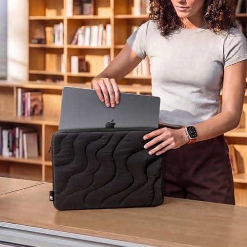 tomtoc 360 Protective Puffy Laptop Sleeve for 13-inch MacBook Air M5/A3449 — view 6