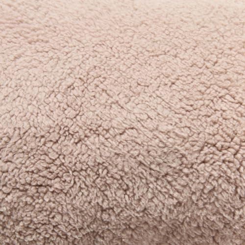OHS V Pillow Teddy Fleece Orthopaedic Sleeping Pregnancy Pillow, Natural — view 5